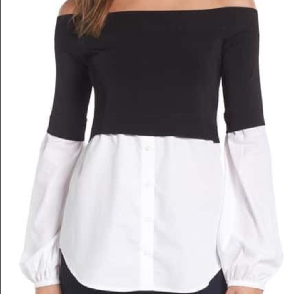 Trouve off the shoulder shirt